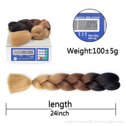 wholesale yaki braiding hair african private label braiding hair new Jumbo ombre braiding hair